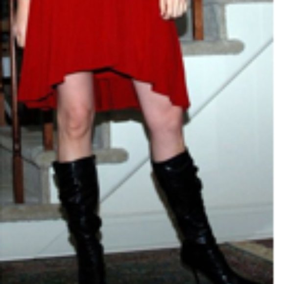 BCBG MaxAzria Red Asymmetric Dress - Picture 7 of 7